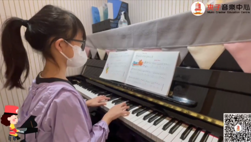 夾子古典鋼琴學生日常分享隨堂曲目小湯2的《Lightly Row》